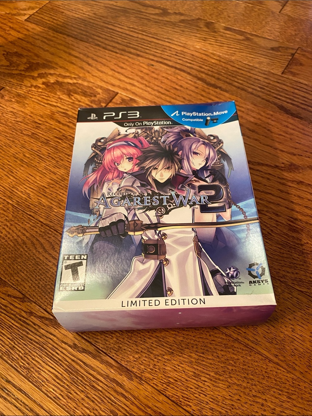Record of Agarest War 2 PS3 Video Game Box Set Limited Edition PlayStation 3